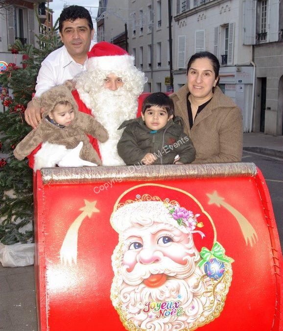 2013 Père Noël en visite au Restaurant le Venise